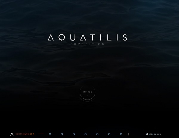 Aqualitis Website Thiet ke website don trang
