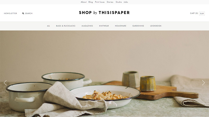 Mê mẩn với hình ảnh những món đồ nội thất trên các thiết kế website This is Paper thiet ke website dep