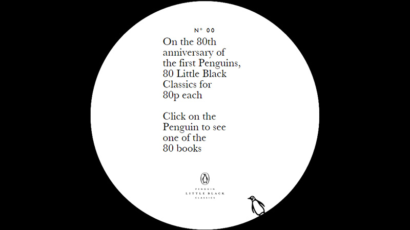 Little Black Classics navigation trong thiet ke website dep