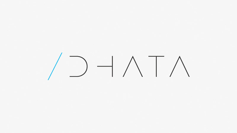 Dhata Logo thiet ke logo typographic