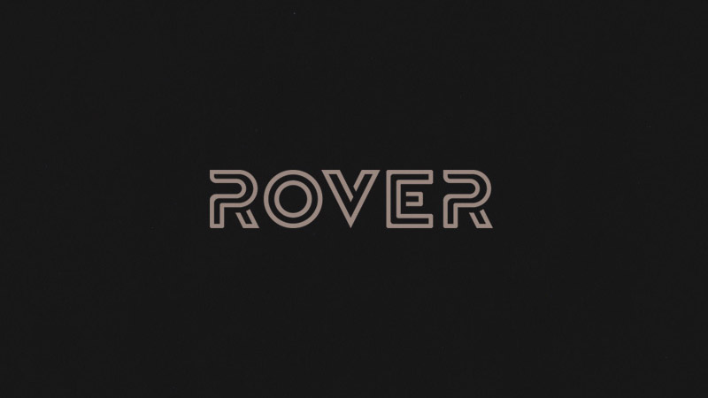 Rover 2 thiet ke logo typographic