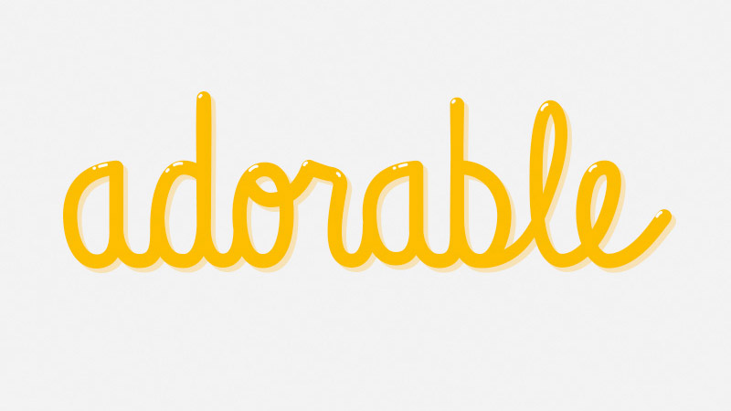 Adorable Logotype Refining thiet ke logo typographic