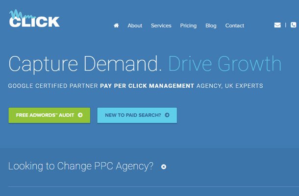 33 thiết kế website startup màu xanh hiện đại cho bạn ngắm nhìn midas click ads Thiet ke website startup dep