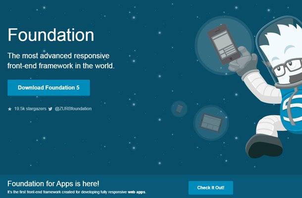 33 thiết kế website startup màu xanh hiện đại cho bạn ngắm nhìn zurb foundation website blue graphics