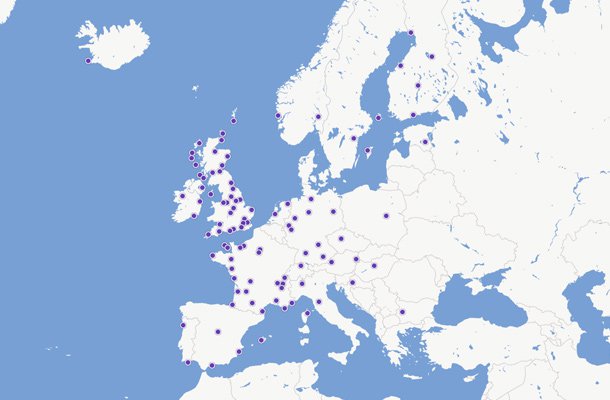 33 thiết kế website startup màu xanh hiện đại cho bạn ngắm nhìn route map flybe Thiet ke website startup dep