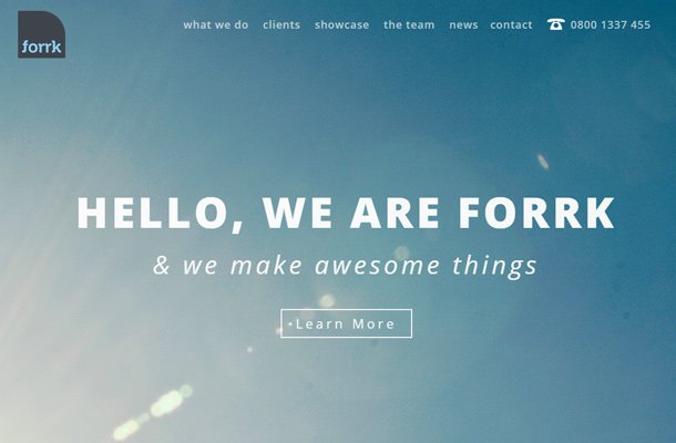 33 thiết kế website startup màu xanh hiện đại cho bạn ngắm nhìn forrk web development studio Thiet ke website startup dep
