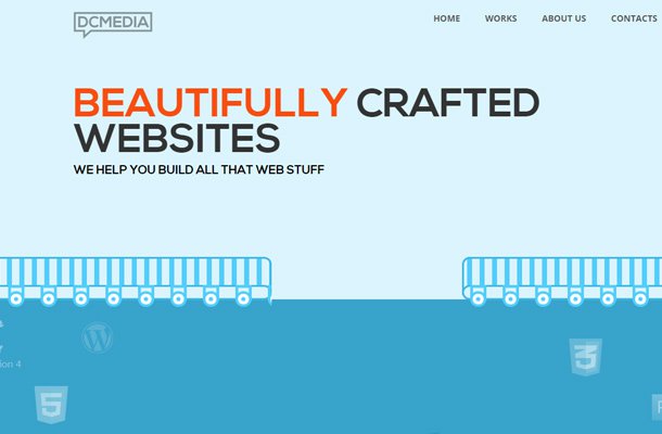 33 thiết kế website startup màu xanh hiện đại cho bạn ngắm nhìn light blue Thiet ke website startup dep