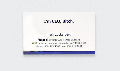 Bộ sưu tập thiết kế danh thiếp của các CEO hãng công nghệ hàng đầu mark zuckerberg thiet ke bo nhan dien thuong hieu doanh nghiep