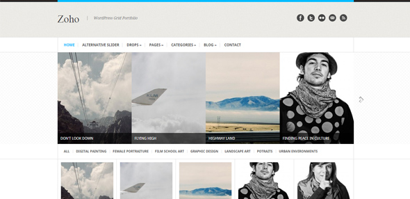 25 Wordpress theme bố cục dạng lưới cực sắc nét cho bạn tải về Zoho---WordPress-Thiet ke website Wordpress