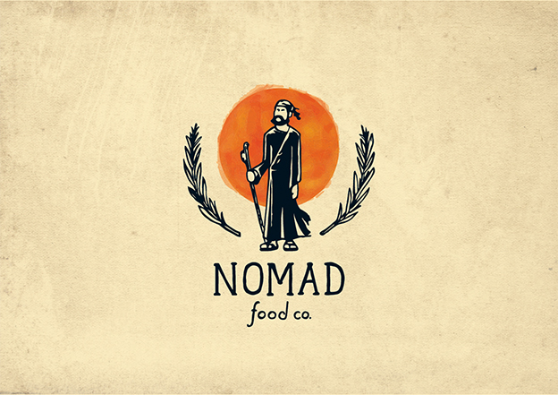 Xu hướng dùng phong cách màu nước trong thiết kế nhận diện thương hiệu nomad thiet ke bo nhan dien thuong hieu dep