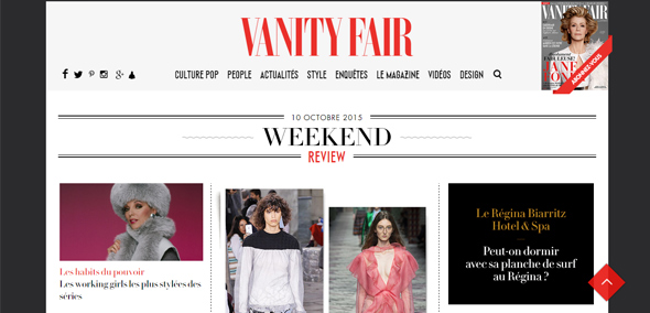 Đẳng cấp sang trọng và thanh lịch của 25 bố cục webite hiện đại Vanity-Fair-—-France cach thiet ke website dep