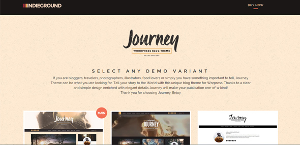 Bộ sưu tập 20 Wordpress theme tuyệt mỹ cho blog và tạp chí online Journey---Personal-Wordpress-Blog Thiet ke website dep