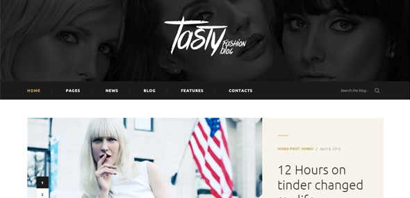Bộ sưu tập 20 Wordpress theme tuyệt mỹ cho blog và tạp chí online Tasty---Responsive-Blog-WordPress Thiet ke website dep