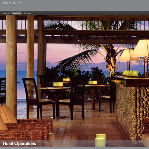 Vẻ đẹp thiên đường của 20+ thiết kế website khách sạn&resort campbay hotels websites