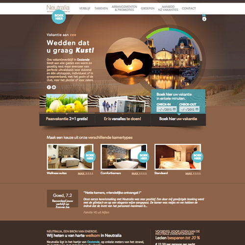 resort web thiet ke website khach san resort