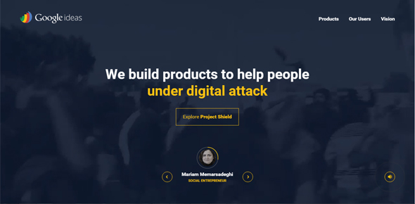 Khám phá giai điệu của 22 website sử dụng nhạc hoặc âm thanh ở nền trang Thiet ke website doc dao Google-Ideas