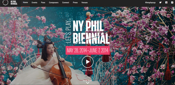 Điều gì làm nên sức hút từ 22 website chủ đề phi lợi nhuận? New-York-Philharmonic-Biennial cach thiet ke website dep