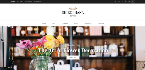 Shiroi-Hana---An-Elegant-Blogging-Thiet ke website chuyen nghiep