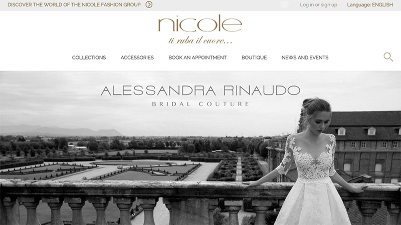 Nicole Fashion GroupLeen Heyne thiet ke website dep