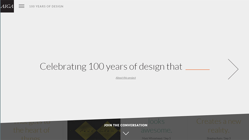 100 Years of Design thiet ke website chuyen nghiep