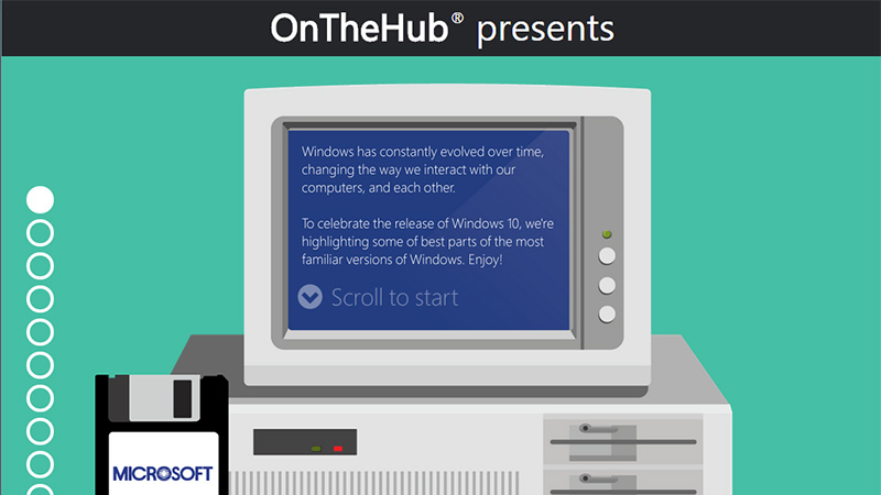 Evolution of Windows thiet ke website chuyen nghiep