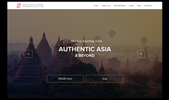 Authentic-Asia---Web thiet ke website du lich