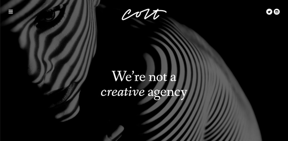 Trải nghiệm ấn tượng với 20+ website có animation hoàn hảo Colt thiet ke website animation dep