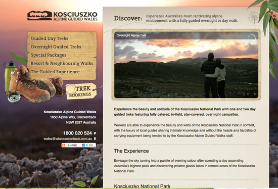 Kosciuszko Guided Walks