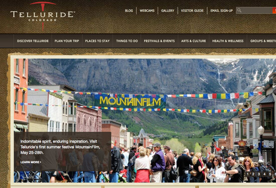 thiet ke web du lich Telluride