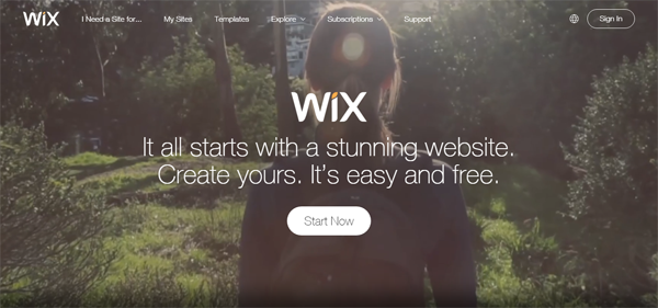 thiet ke web wix
