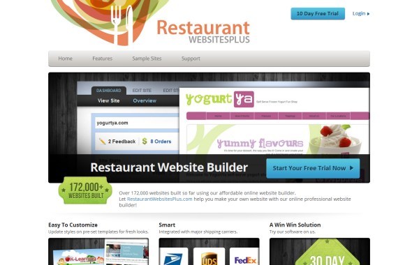 Thiết kế website nhà hàng hiệu quả Restaurant WebsitePlus