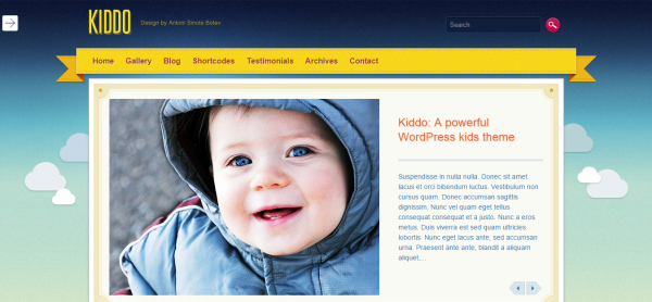 Thiết kế website trường học siêu đẹp Kiddo