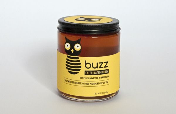 thiết kế bao bì sản phẩm mật ong Buzz Honey