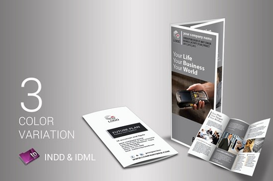 thiết kế nhận diện thương hiệu Multipurpose Business Trifold Brochure ấn tượng