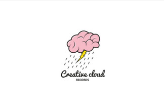 mẫu logo gợi cảm hứng sáng tạo Creative Cloud