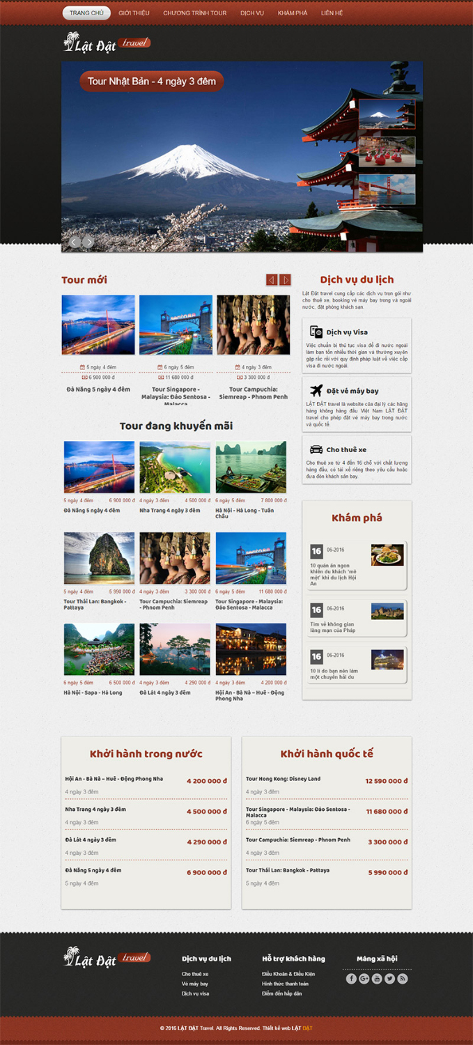 Mẫu thiết kế website du lịch Lật Đật 0005