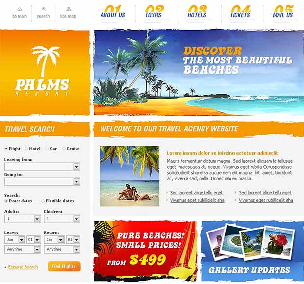 "Xoi mói" 12 mẫu web du lịch đỉnh trong tháng 7/2016