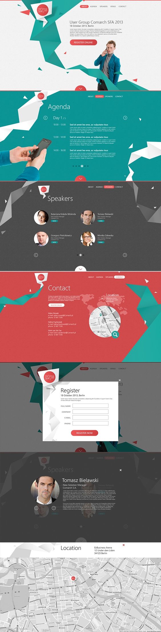 Mẫu thiết kế web công ty đẹp 11