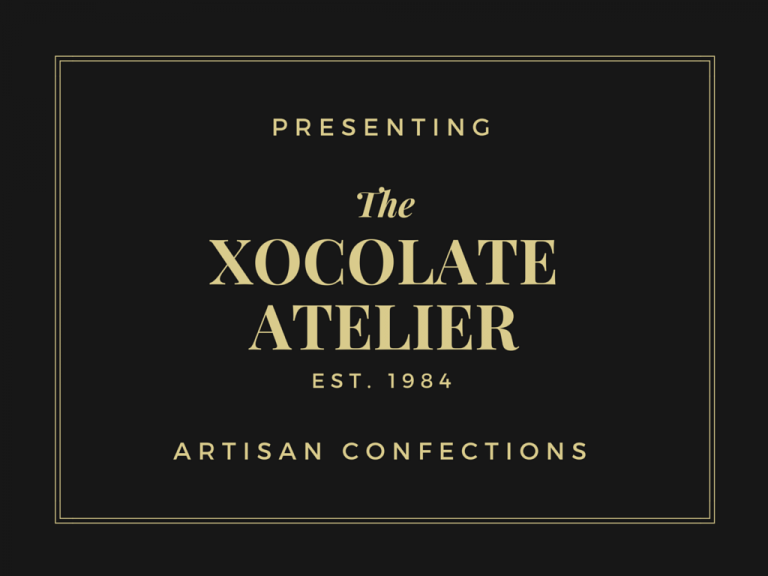The Xocolate Atelier bảng màu thông minh và kiểu chữ cổ điển 2