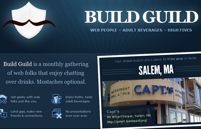 desktop view of Build Guild