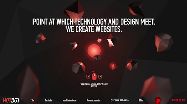 Chiêm ngưỡng nghệ thuật Polygon (hình đa giác) trong thiết kế web polygonal-art-web-design-inspiration