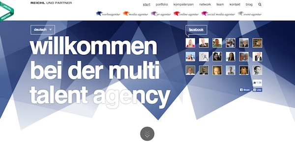 Chiêm ngưỡng nghệ thuật Polygon (hình đa giác) trong thiết kế web polygonal-art-web-design-inspiration