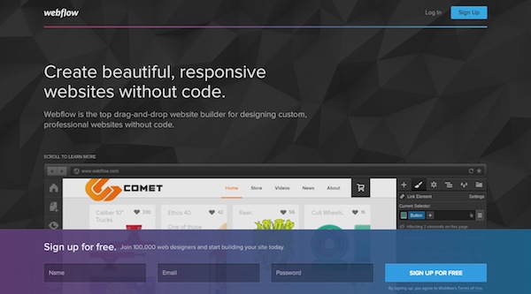 Chiêm ngưỡng nghệ thuật Polygon (hình đa giác) trong thiết kế web polygonal-art-web-design-inspiration