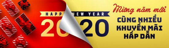 Khuyến mãi nhân dịp chúc mừng năm mới 2020