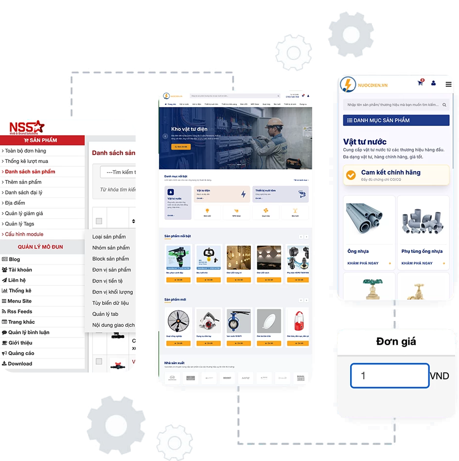 Vật tư điện nước