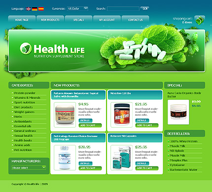 Thiết kế website sức khỏe y tế