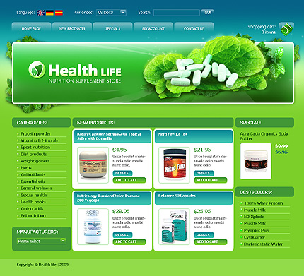 Thiết kế website sức khỏe y tế Thiết kế website sức khỏe y tế