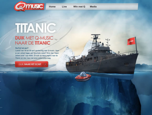 Những trang web sử dụng tương tác lăn chuột thú vị