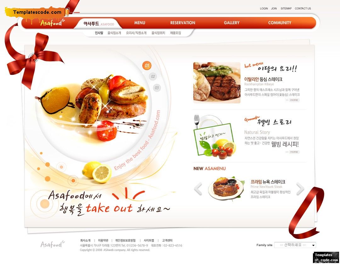 Thiết kế website nhà hàng Thiết kế website nhà hàng