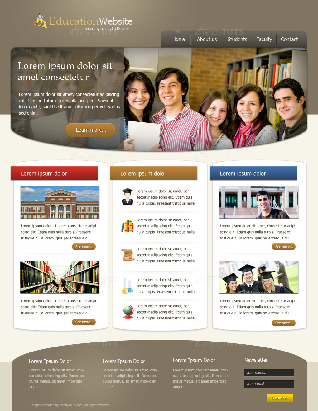 thiết kế website giáo dục